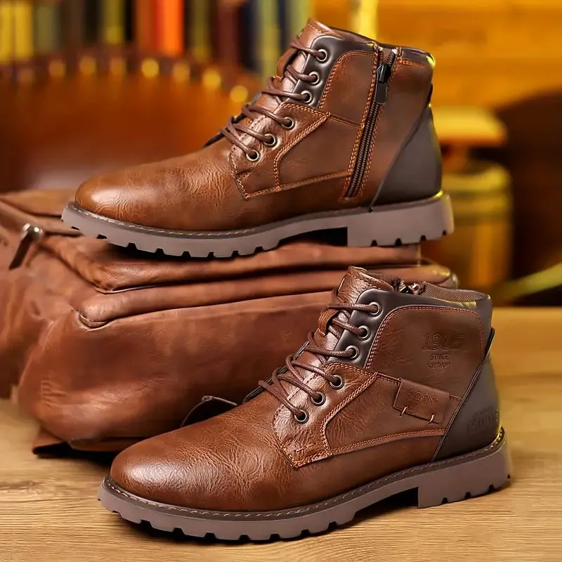 RoyalStride™ | Men's Premium Leather Boots!