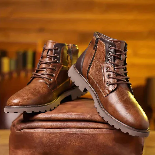RoyalStride™ | Men's Premium Leather Boots!