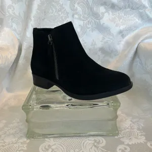 SALVIA PACE BLACK SUEDE WATERPROOF