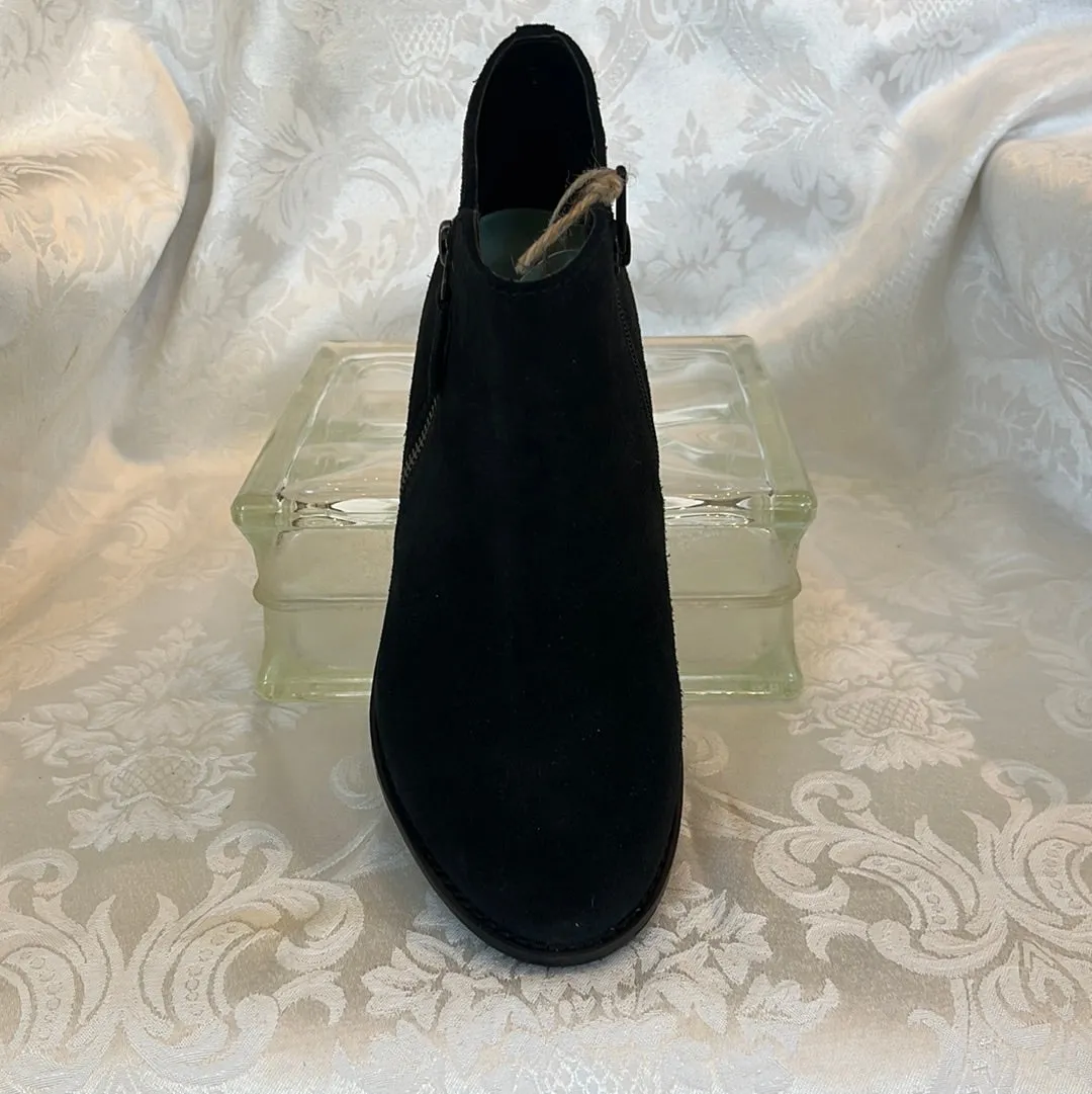 SALVIA PACE BLACK SUEDE WATERPROOF