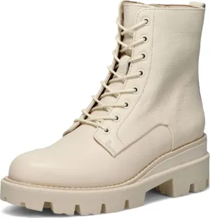 Sam Edelman Women's Garret Combat Boot Modern Ivory 8 Medium