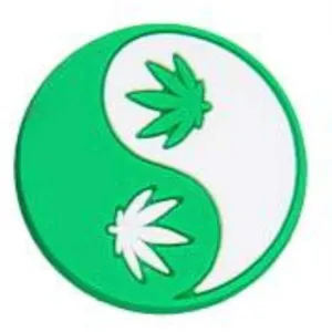 SHOE CHARMS - WEED YIN YANG