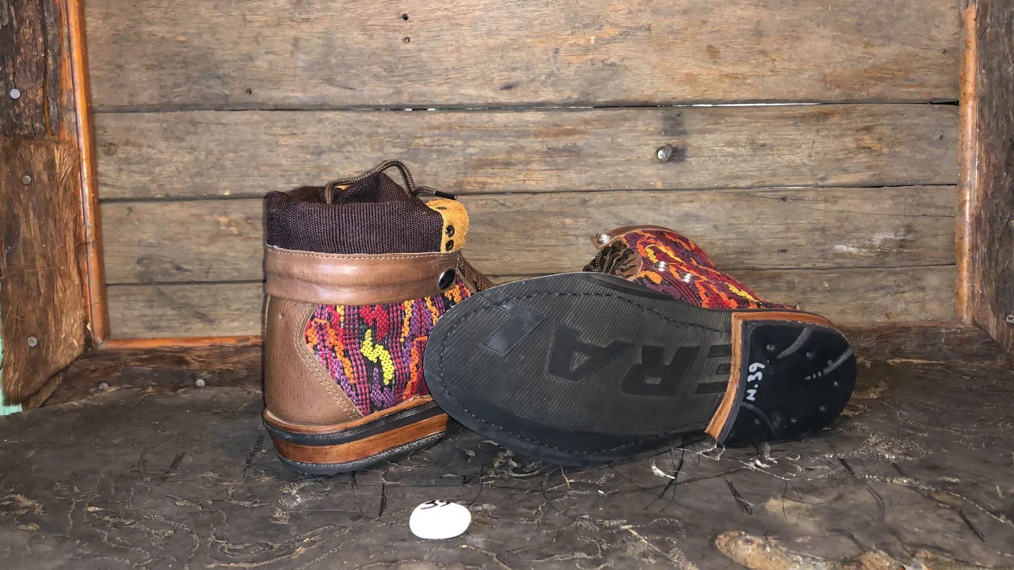 Size 39 Gypsy Boots - Autumn Roses