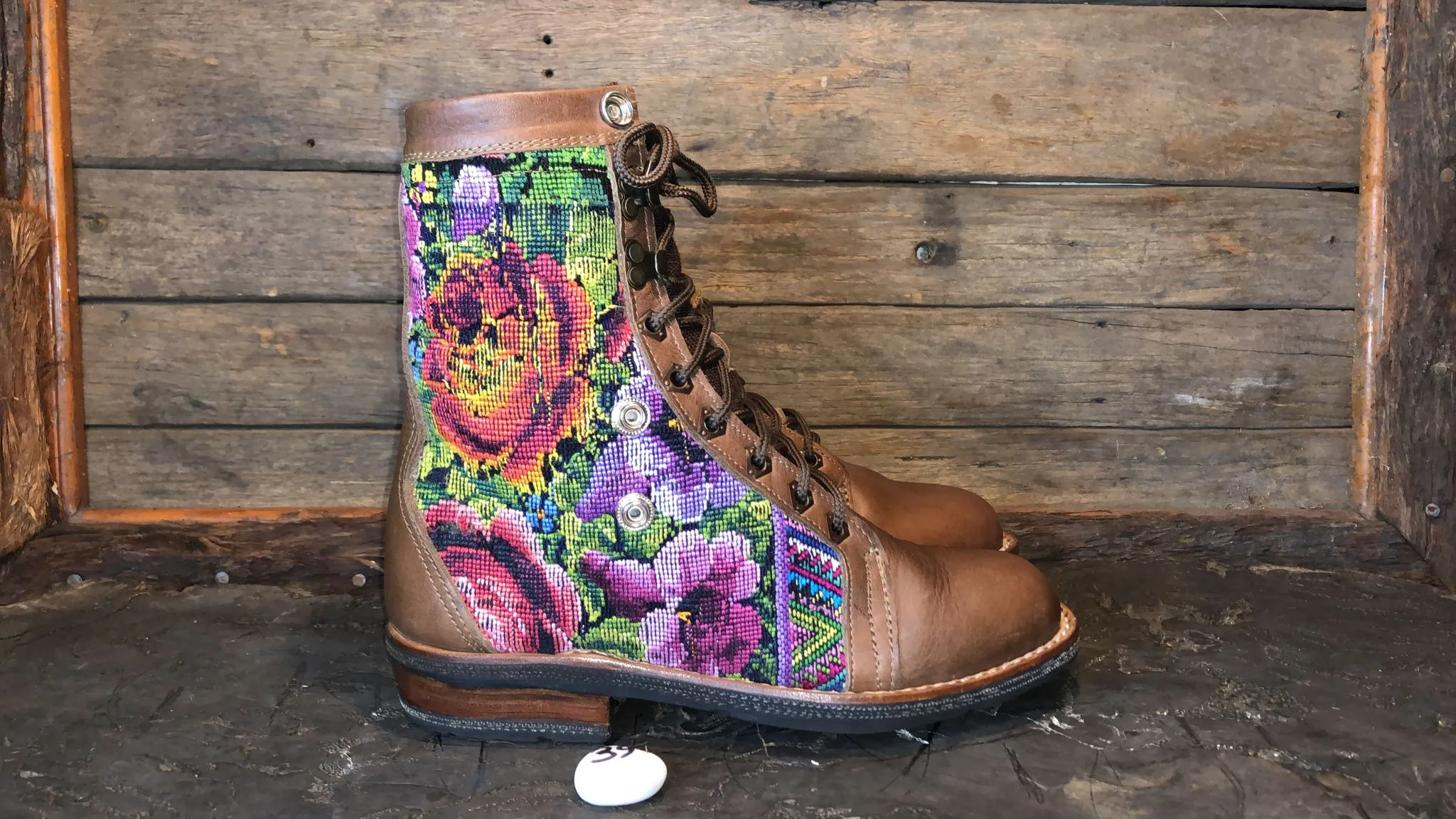 Size 39 Gypsy Boots - Night Garden
