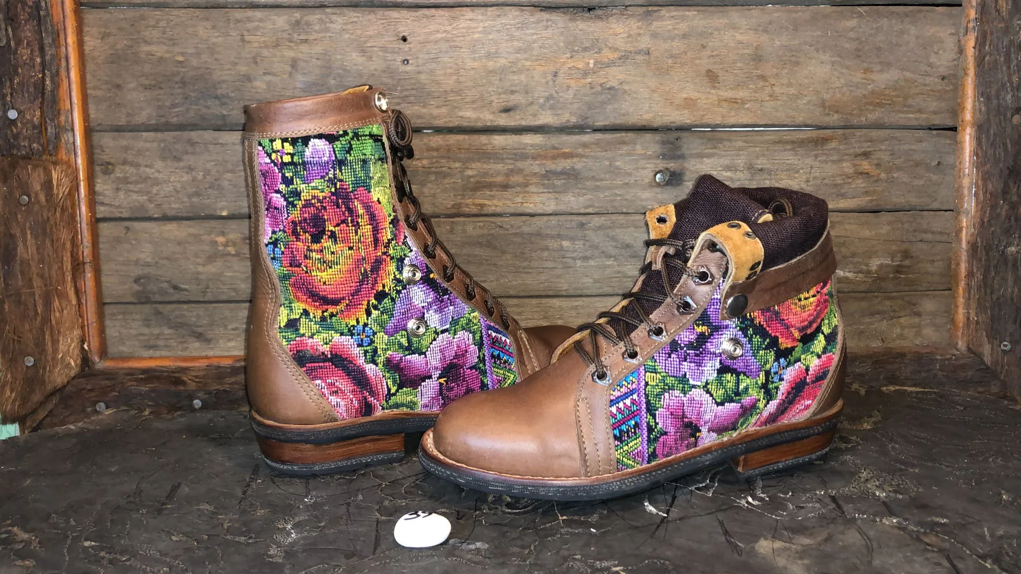 Size 39 Gypsy Boots - Night Garden