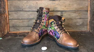 Size 39 Gypsy Boots - Night Garden