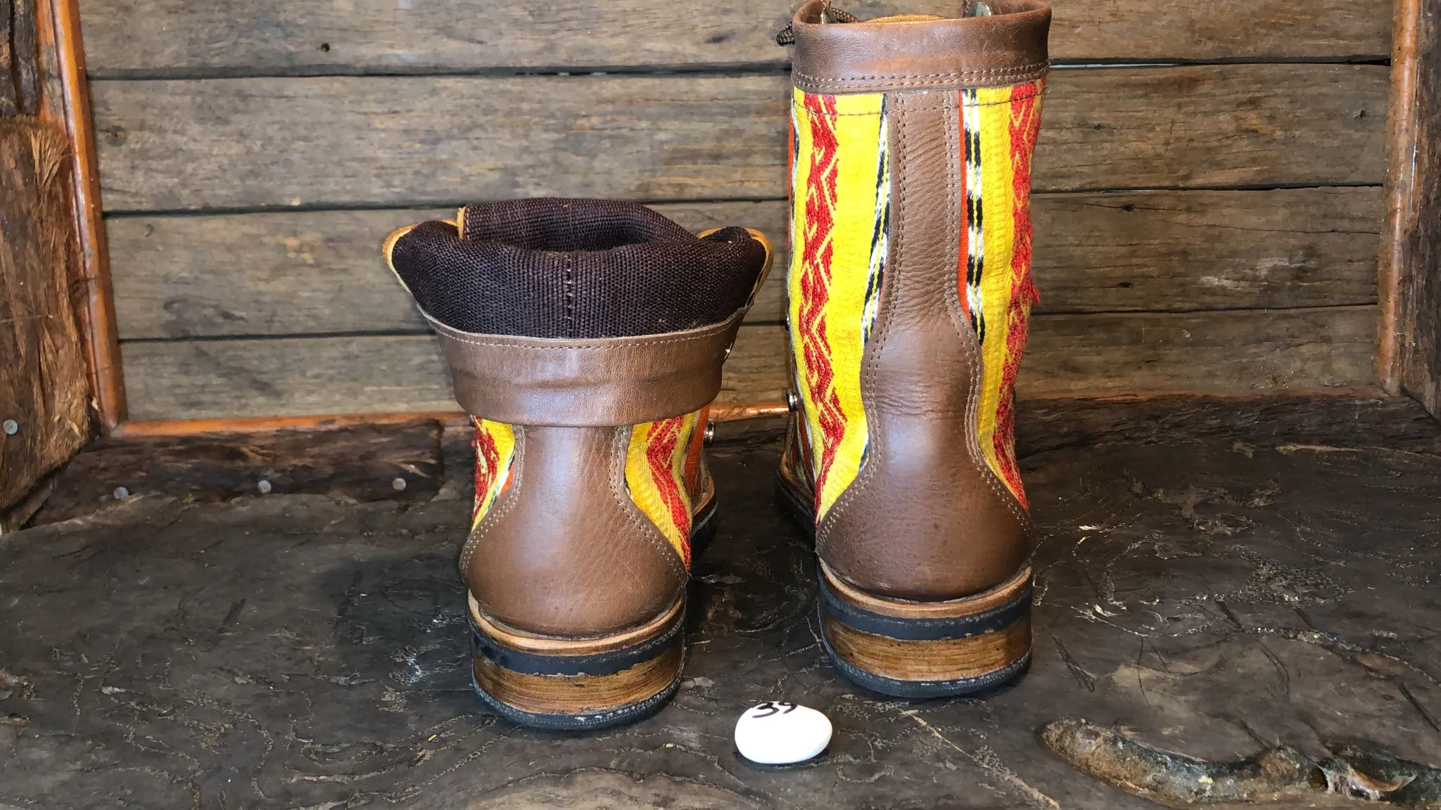 Size 39 Gypsy Boots - Yellow Fiesta