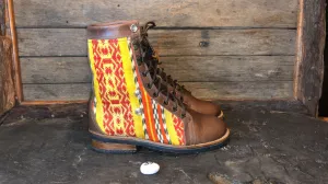 Size 39 Gypsy Boots - Yellow Fiesta