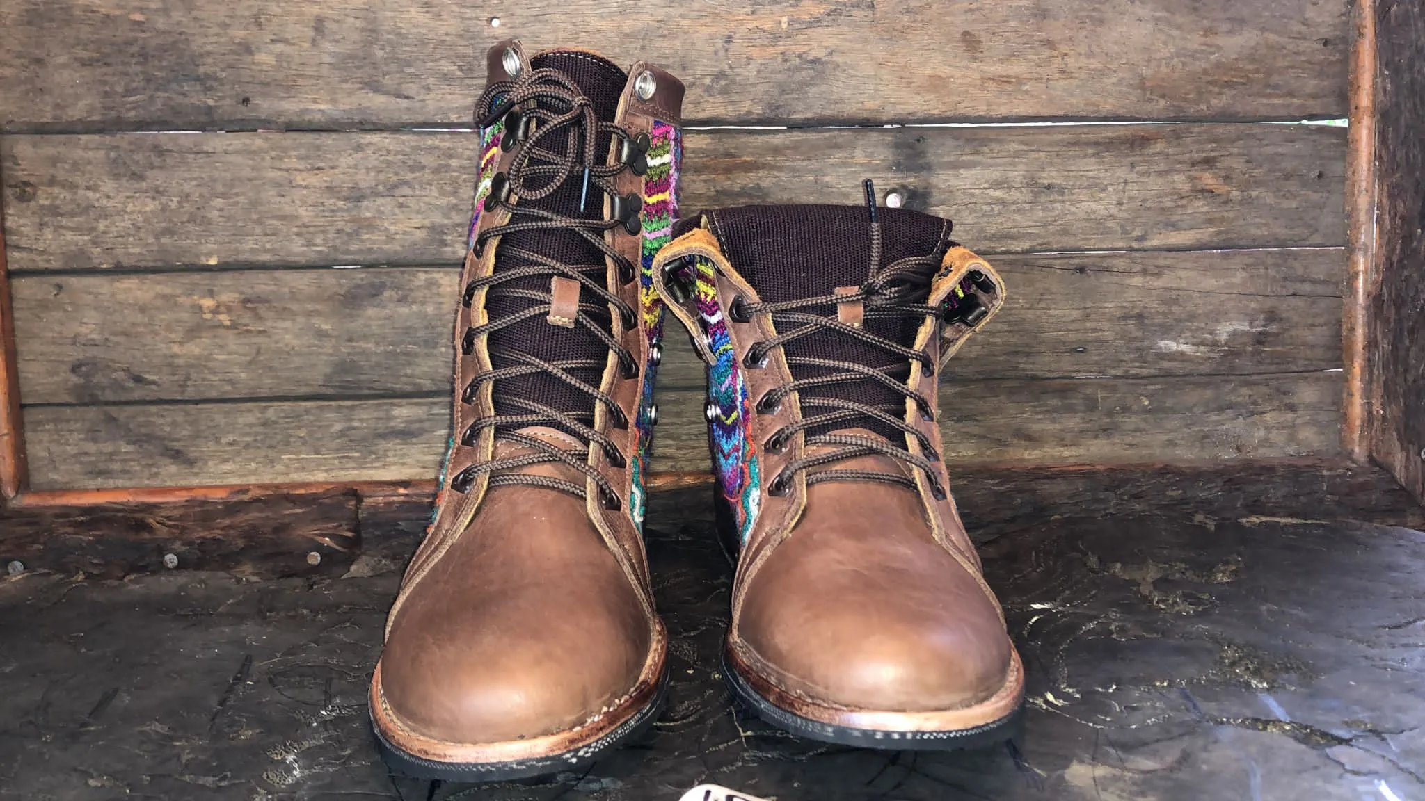 Size 40 Gypsy Boots - Burgundy Diamonds
