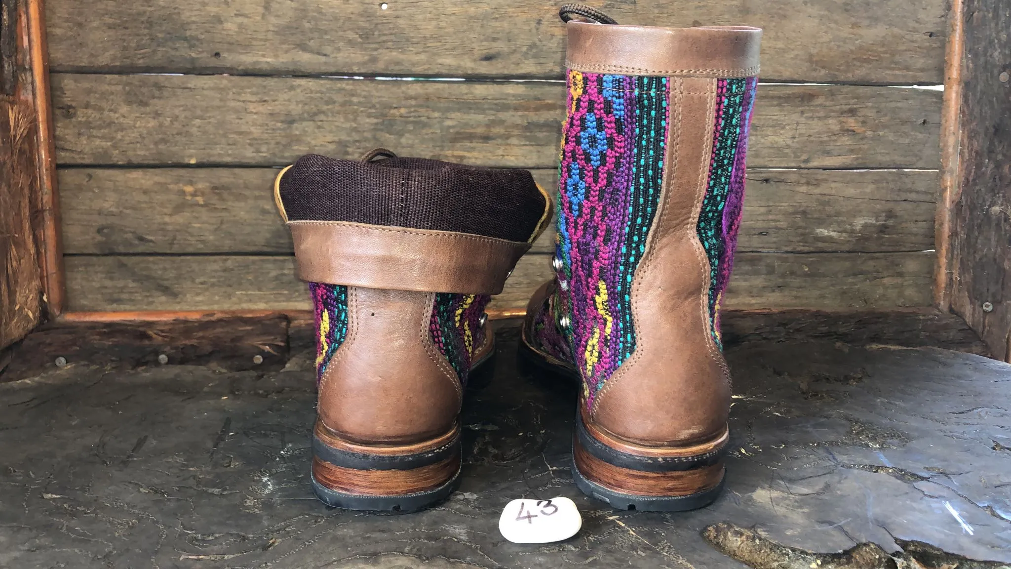Size 43 Gypsy Boots - Pink Diamonds