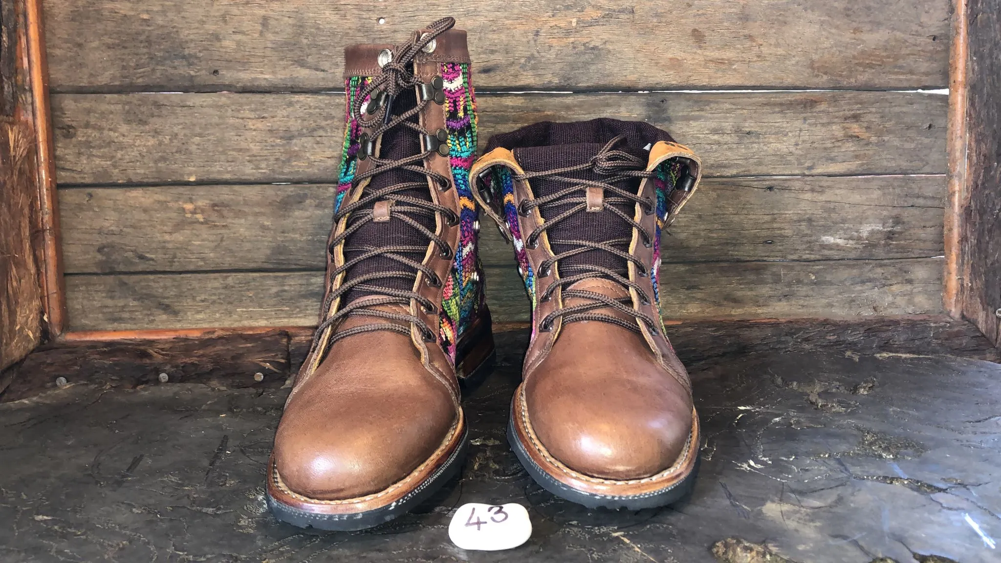 Size 43 Gypsy Boots - Pink Diamonds