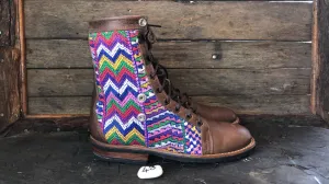 Size 43 Gypsy Boots - Zigzag Party
