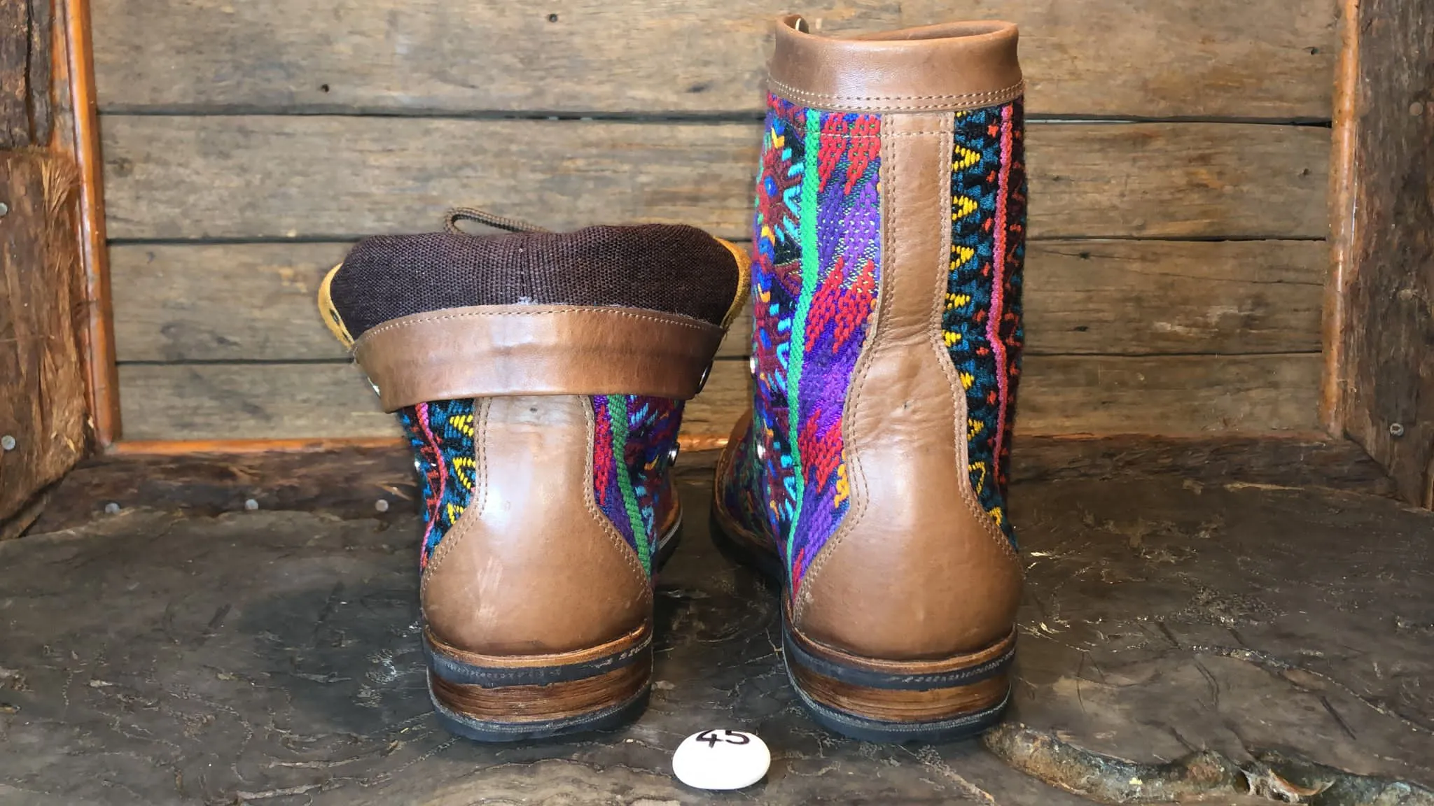 Size 45 Gypsy Boots - Vibrant Fiesta