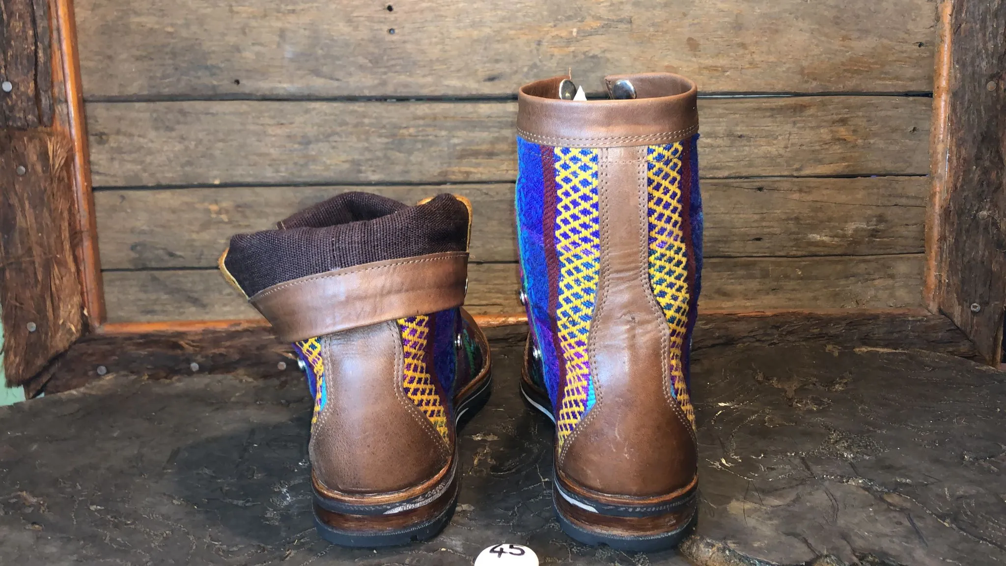 Size 45 Gypsy Boots - Vibrant Fiesta