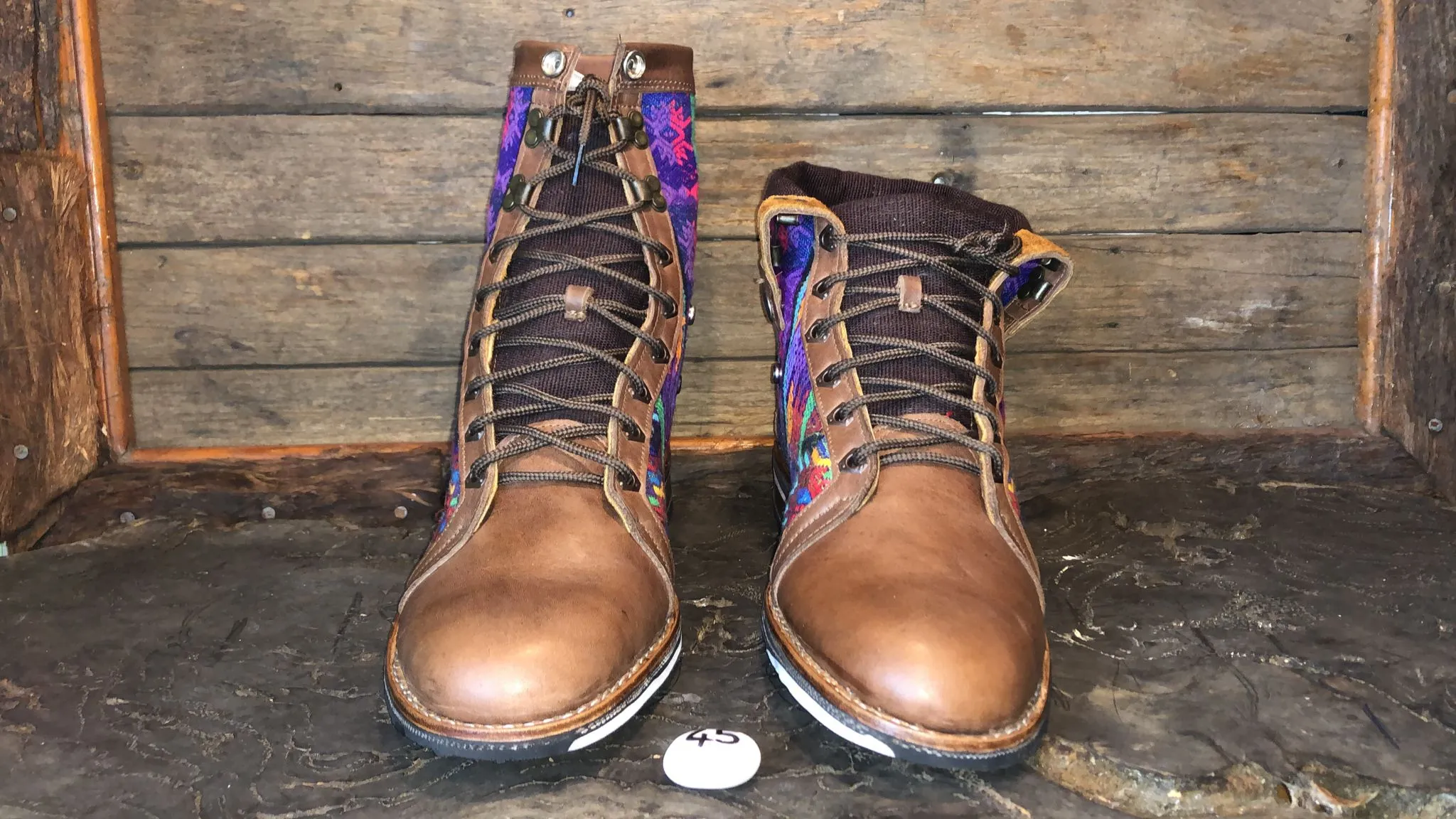Size 45 Gypsy Boots - Vibrant Fiesta