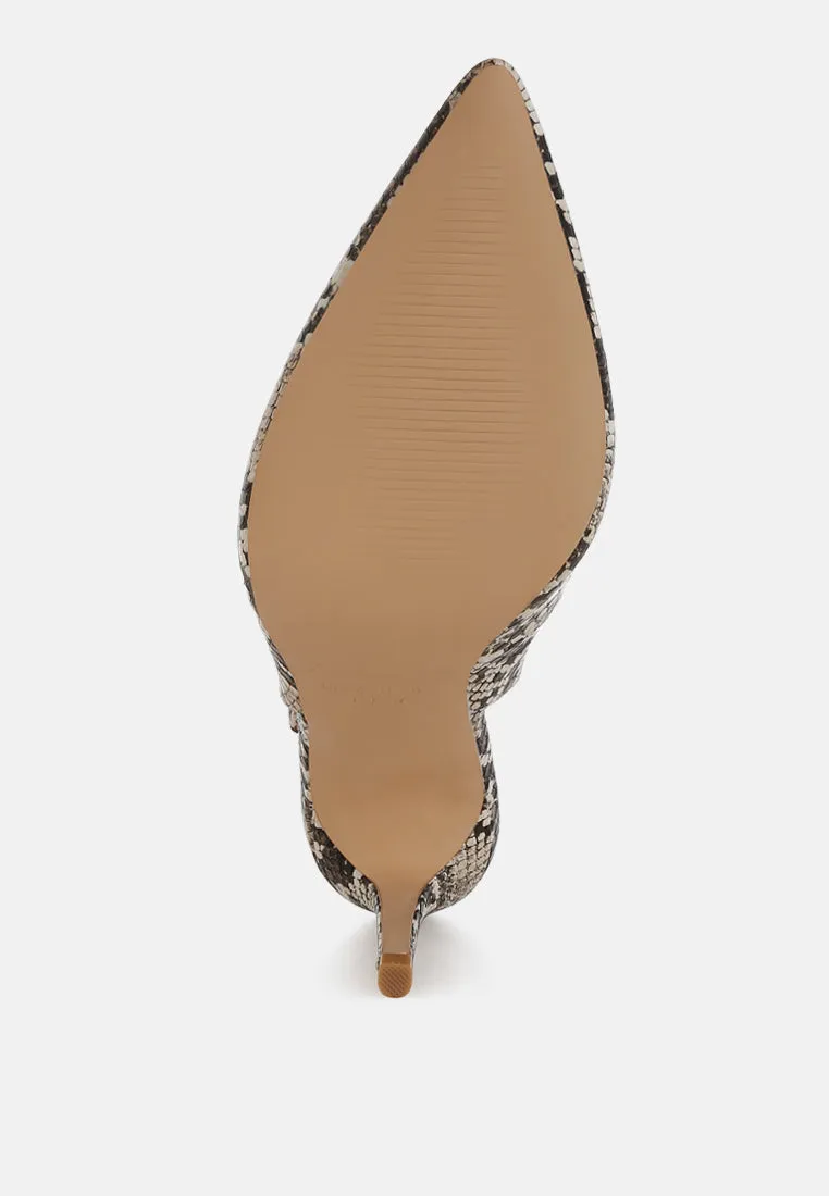 Slingback Stiletto Heel Sandals By RUW