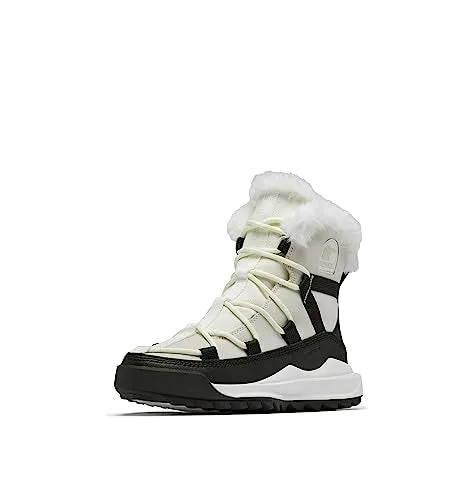Sorel Women's ONA RMX Glacy Waterproof Boots - Sea Salt, Black - Size 8.5