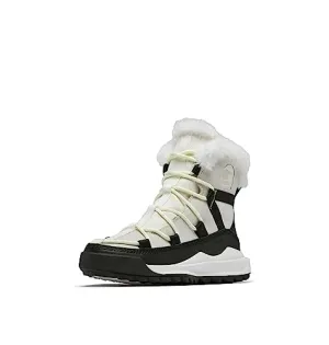 Sorel Women's ONA RMX Glacy Waterproof Boots - Sea Salt, Black - Size 8.5