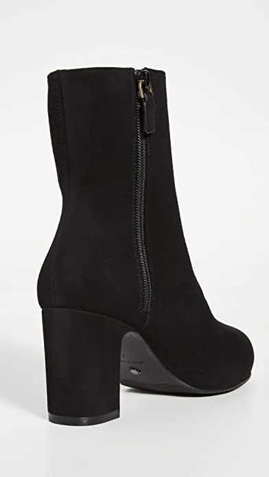 Stuart Weitzman Women's Gianella Booties, Black, 7.5 Medium US