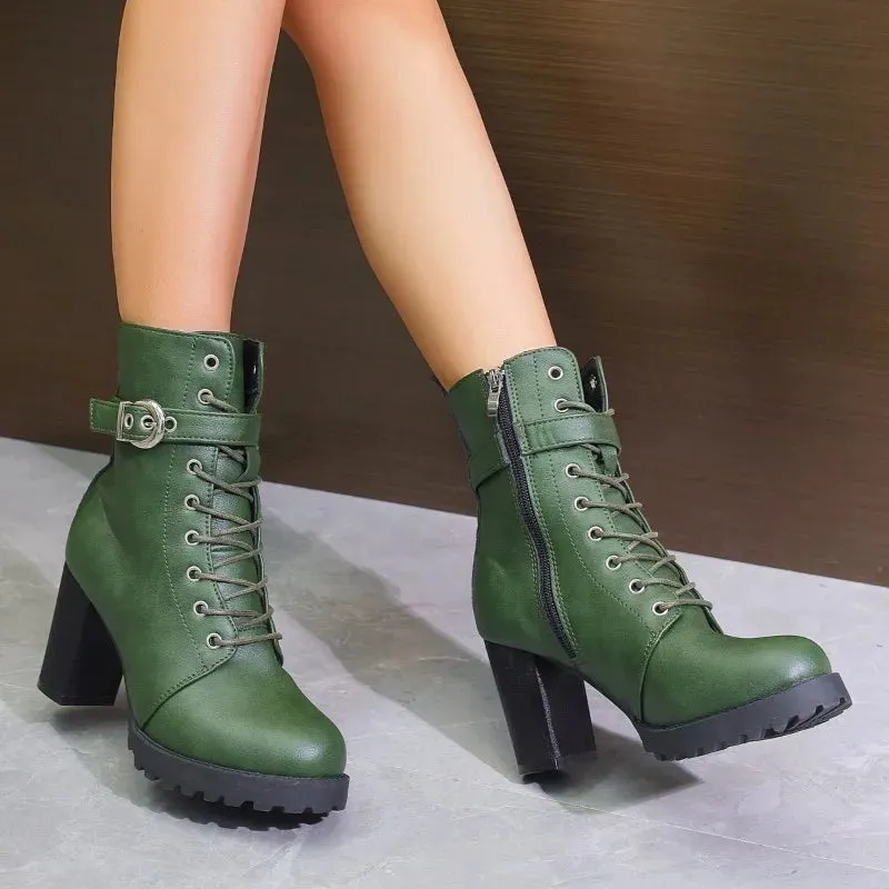Stylish Zip Ankle Boots for Women | Francheska
