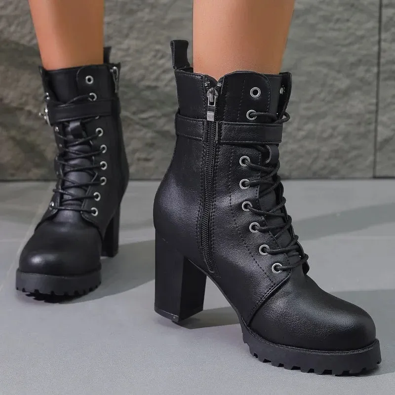 Stylish Zip Ankle Boots for Women | Francheska