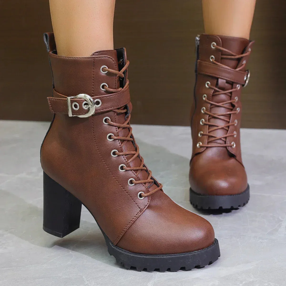Stylish Zip Ankle Boots for Women | Francheska