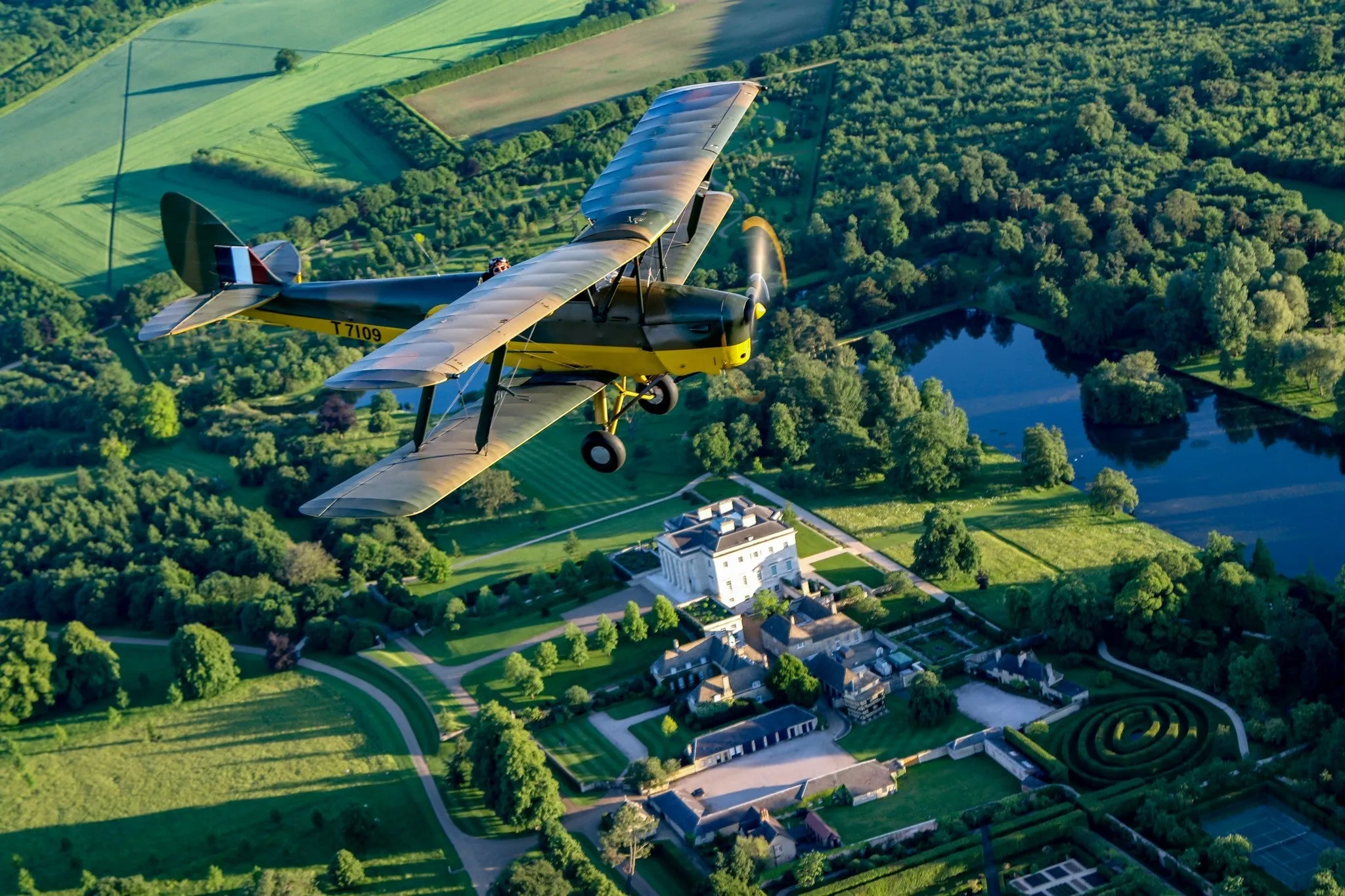 Tiger Moth Biplane WW2 | Aircraft and Aviation Posters | Totalposter