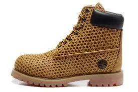 timberland 6-inch wool brown mesh boots