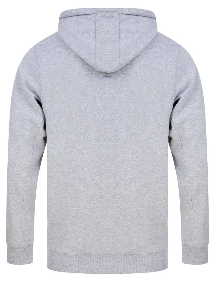 Triv Motif Hoodie Light Grey Marl
