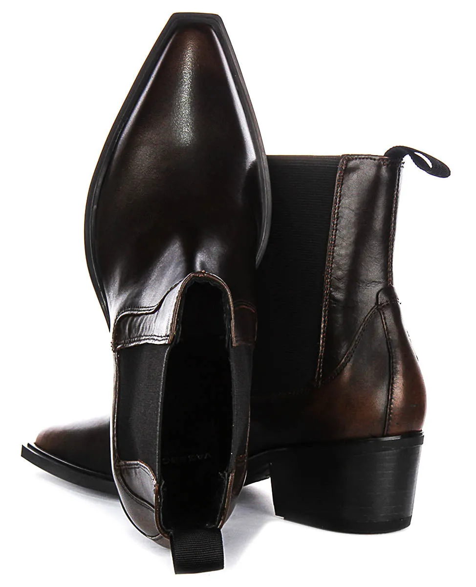 Vagabond Kelsey In Dark Brown For Women