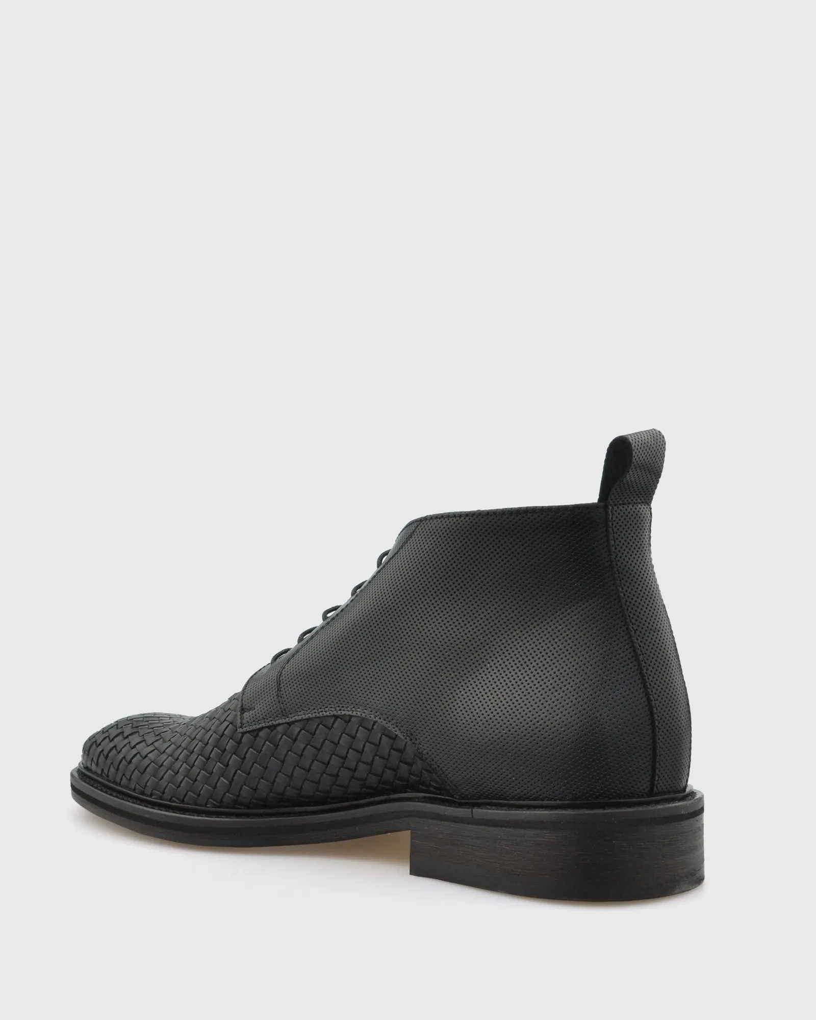 VINCENT & FRANKS W21BSKT BLACK DERBY BOOT