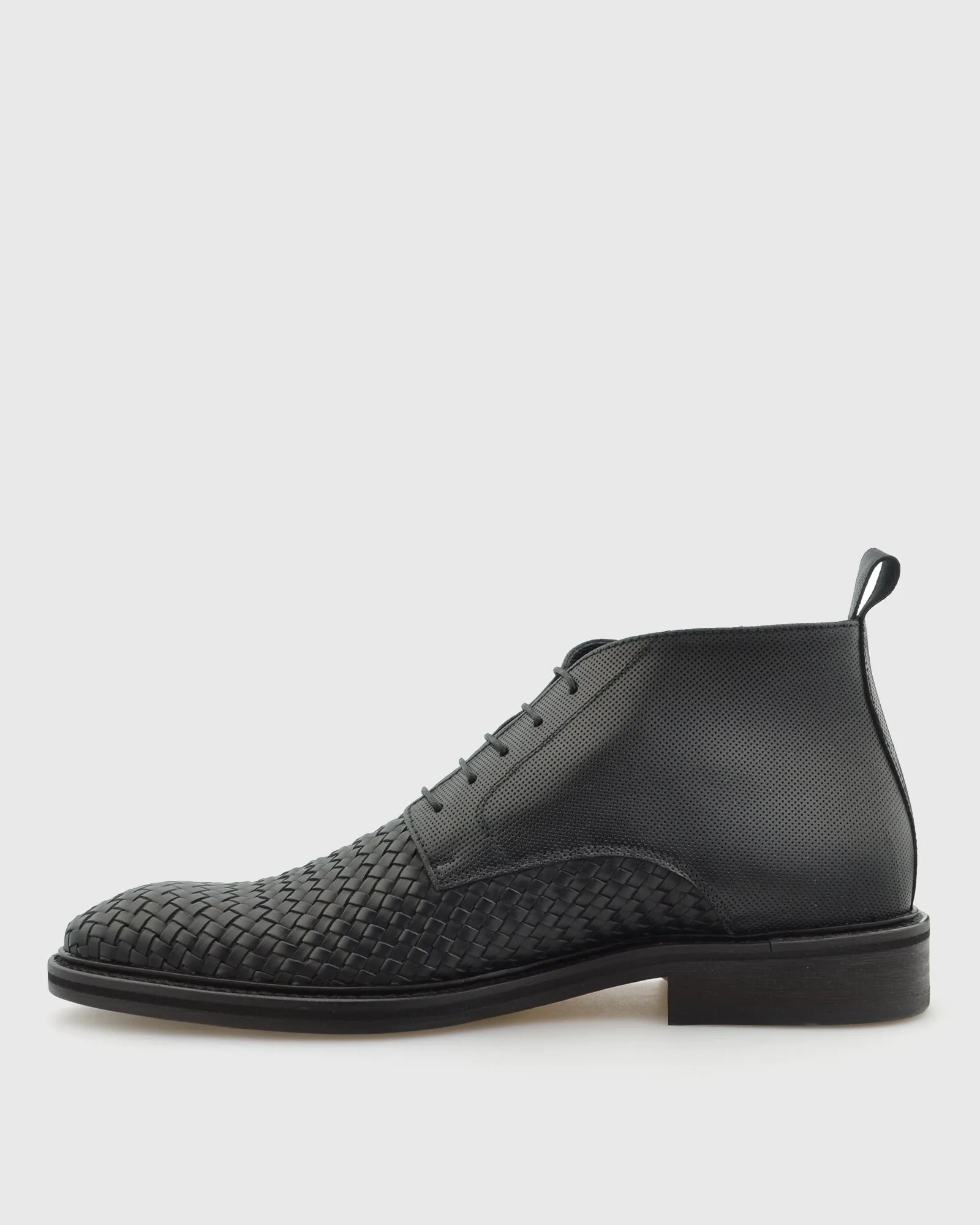 VINCENT & FRANKS W21BSKT BLACK DERBY BOOT