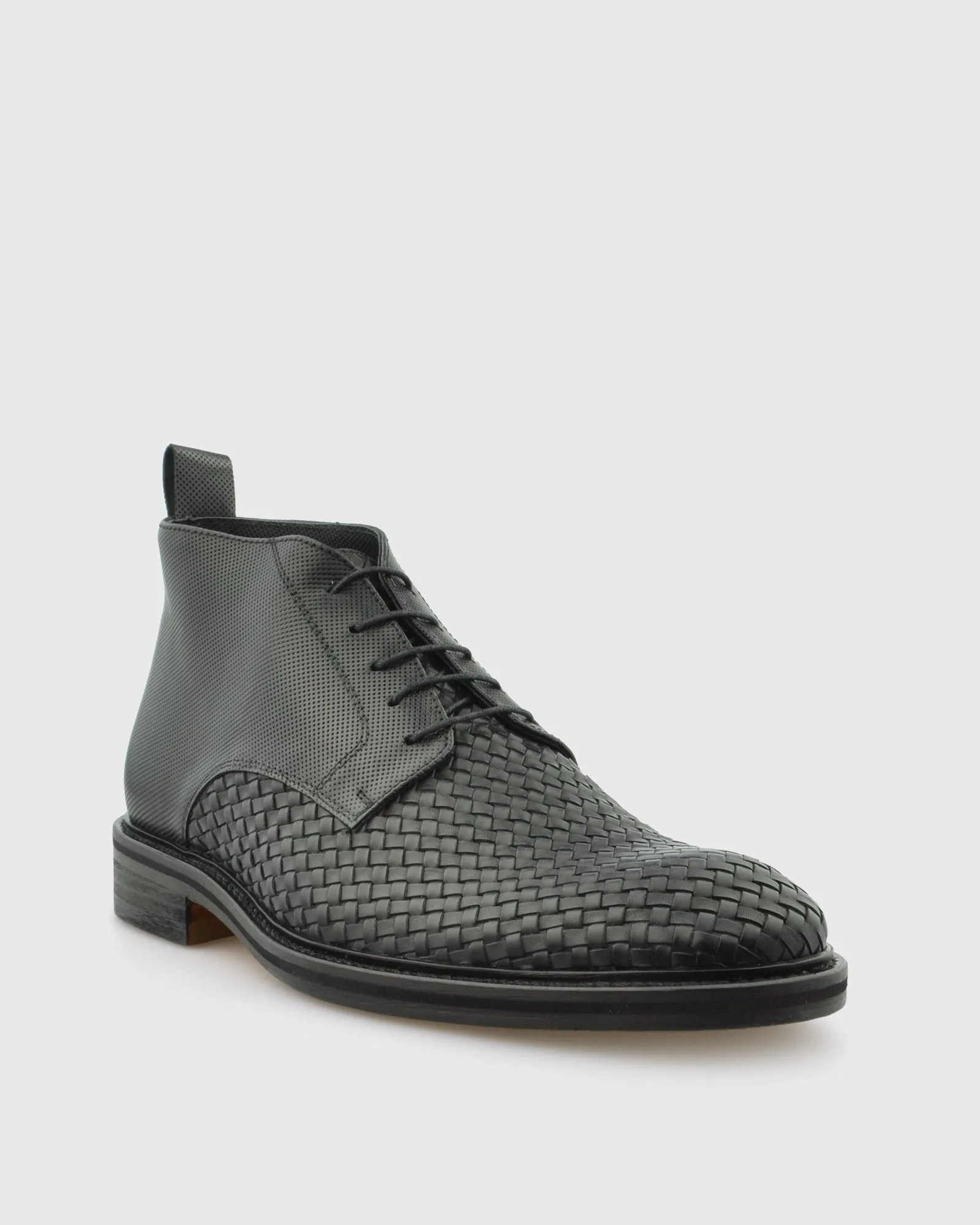 VINCENT & FRANKS W21BSKT BLACK DERBY BOOT