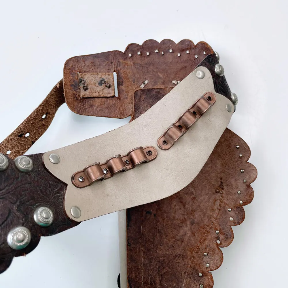 vintage 50's texas ranger leather gun holster