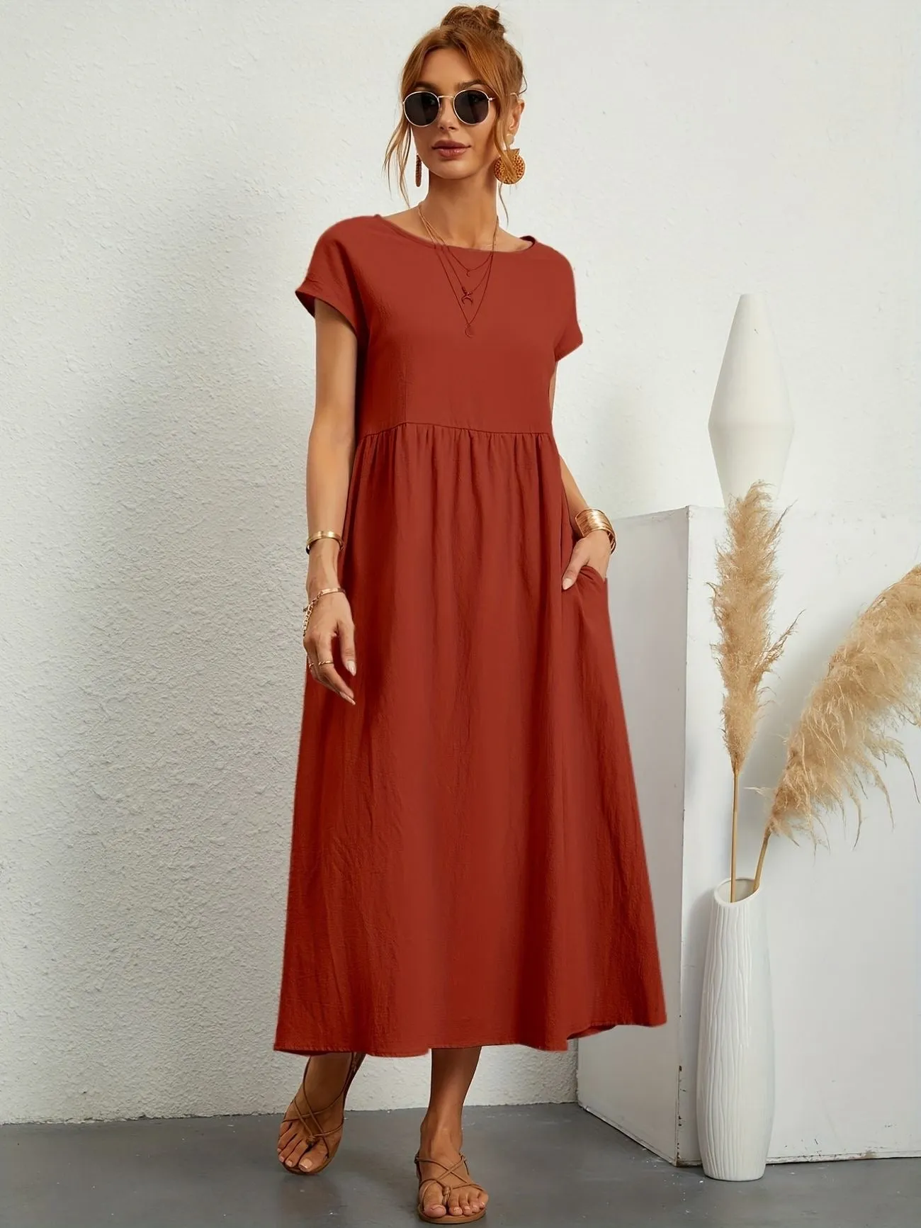 Vionelle | Stylish Dress With Pockets