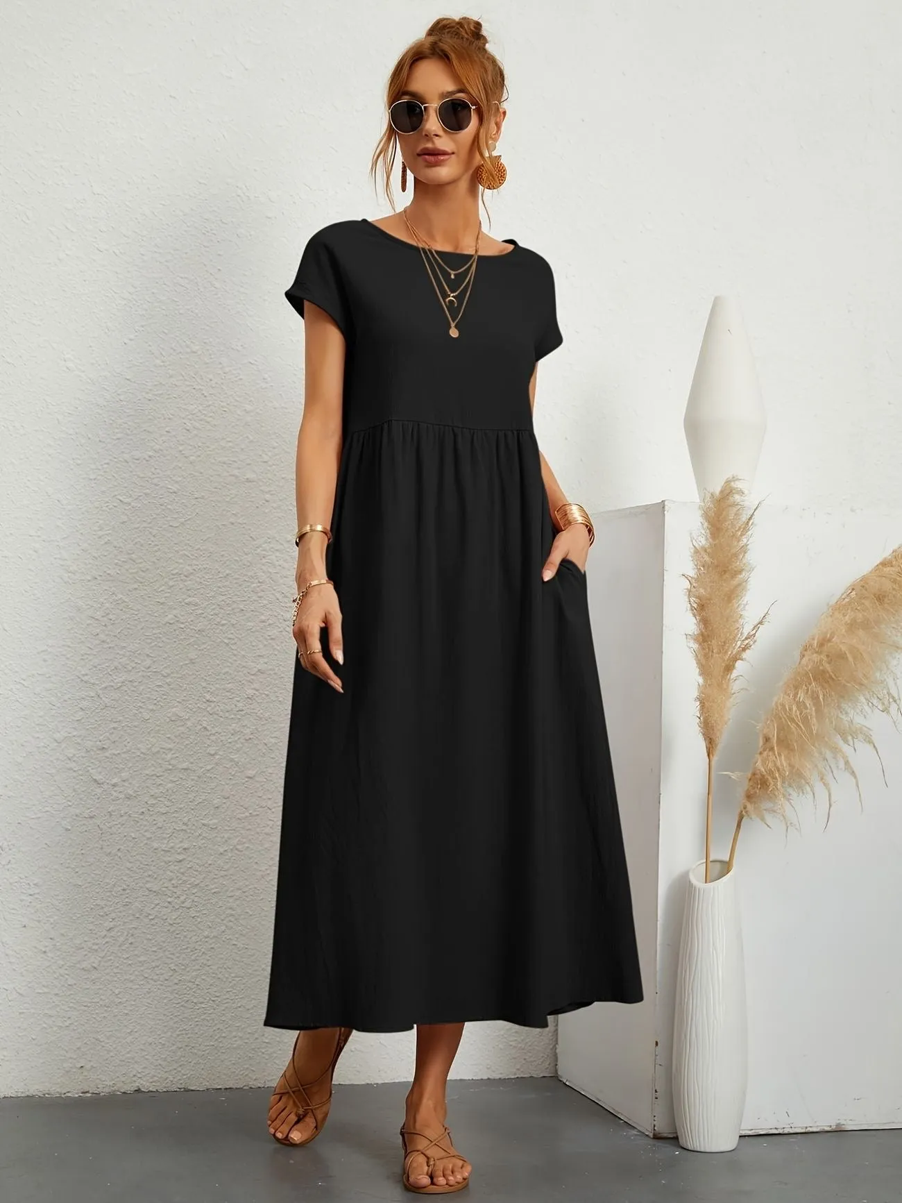 Vionelle | Stylish Dress With Pockets