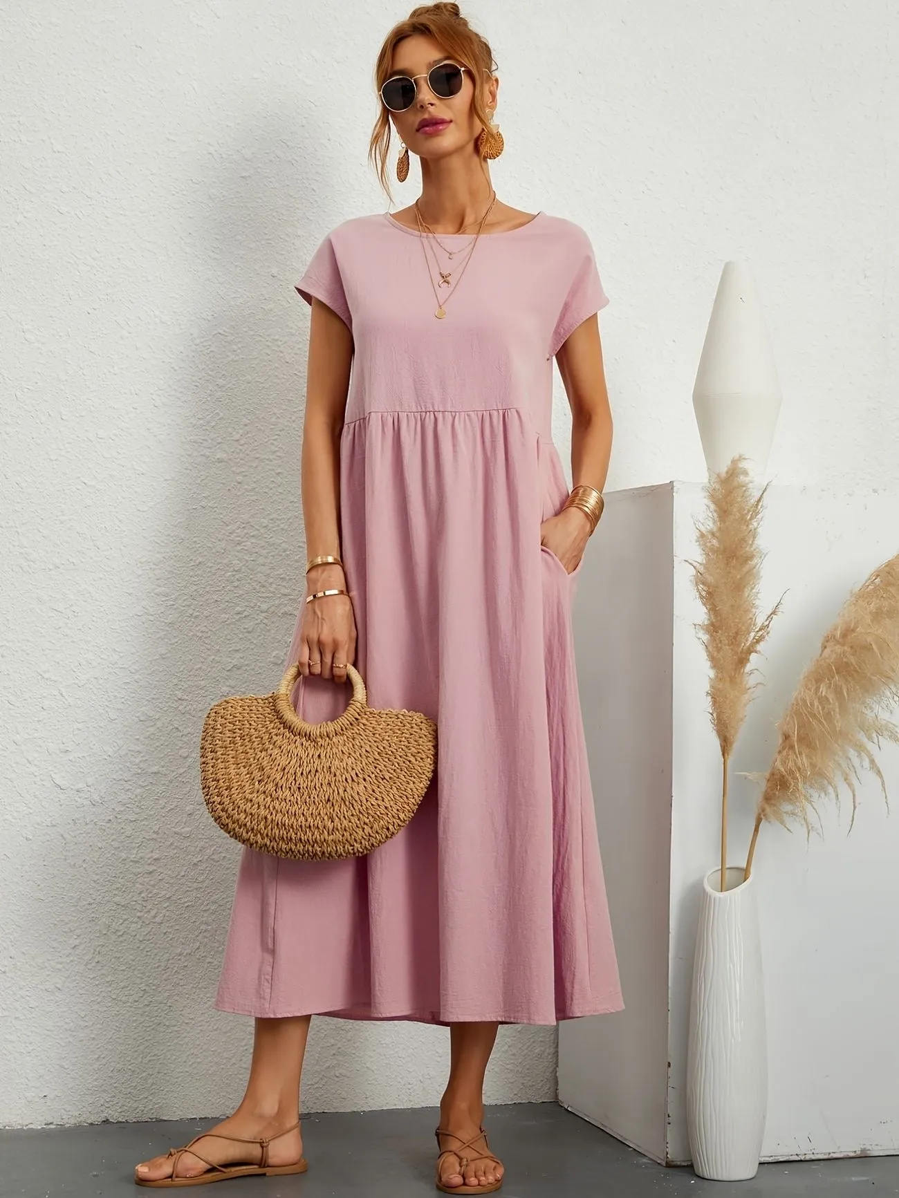 Vionelle | Stylish Dress With Pockets