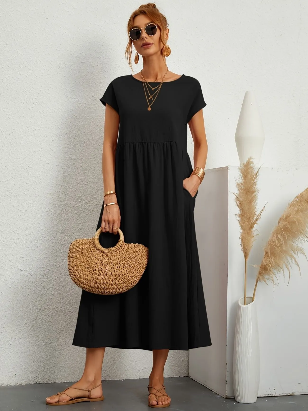 Vionelle | Stylish Dress With Pockets