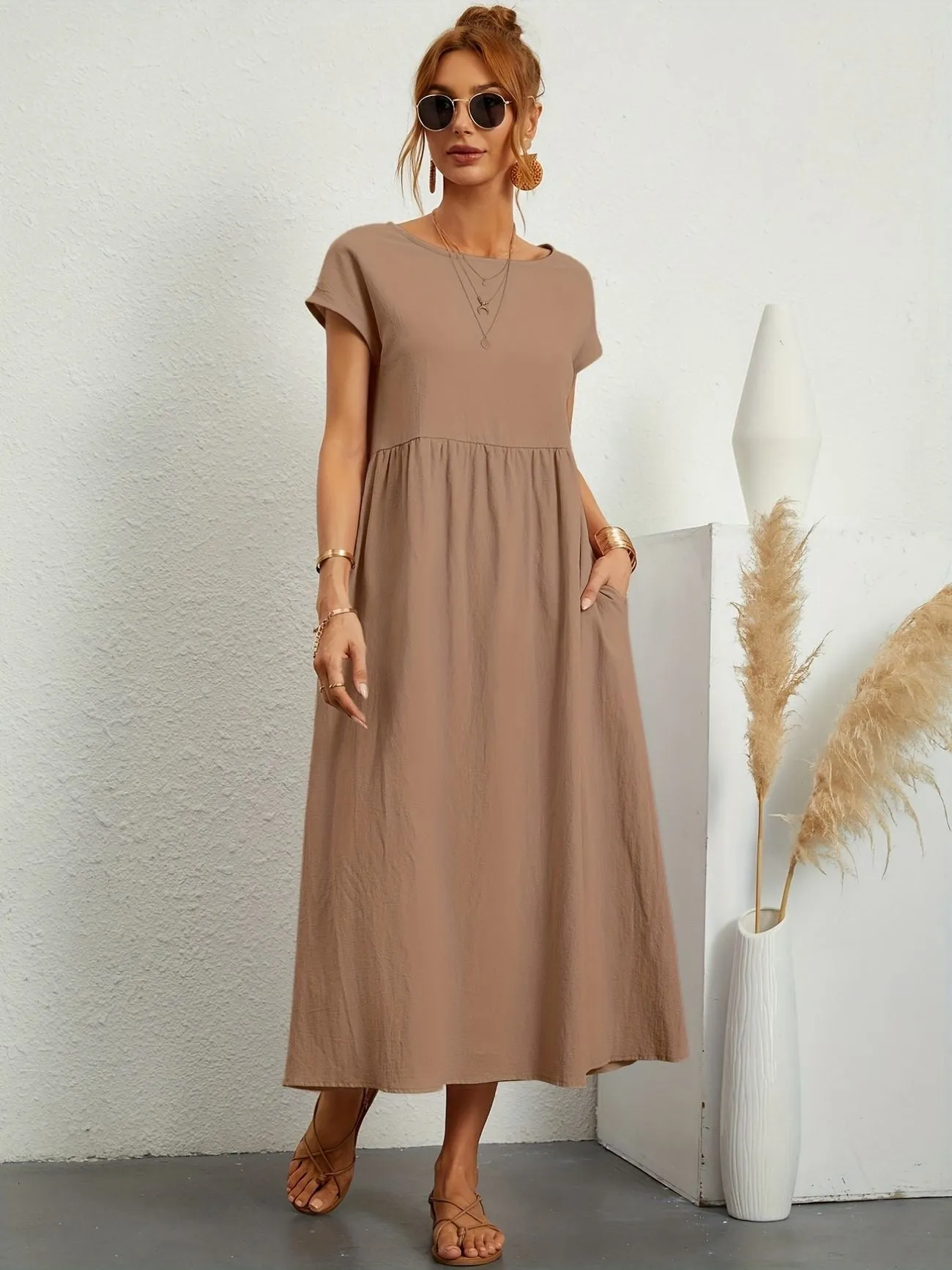 Vionelle | Stylish Dress With Pockets