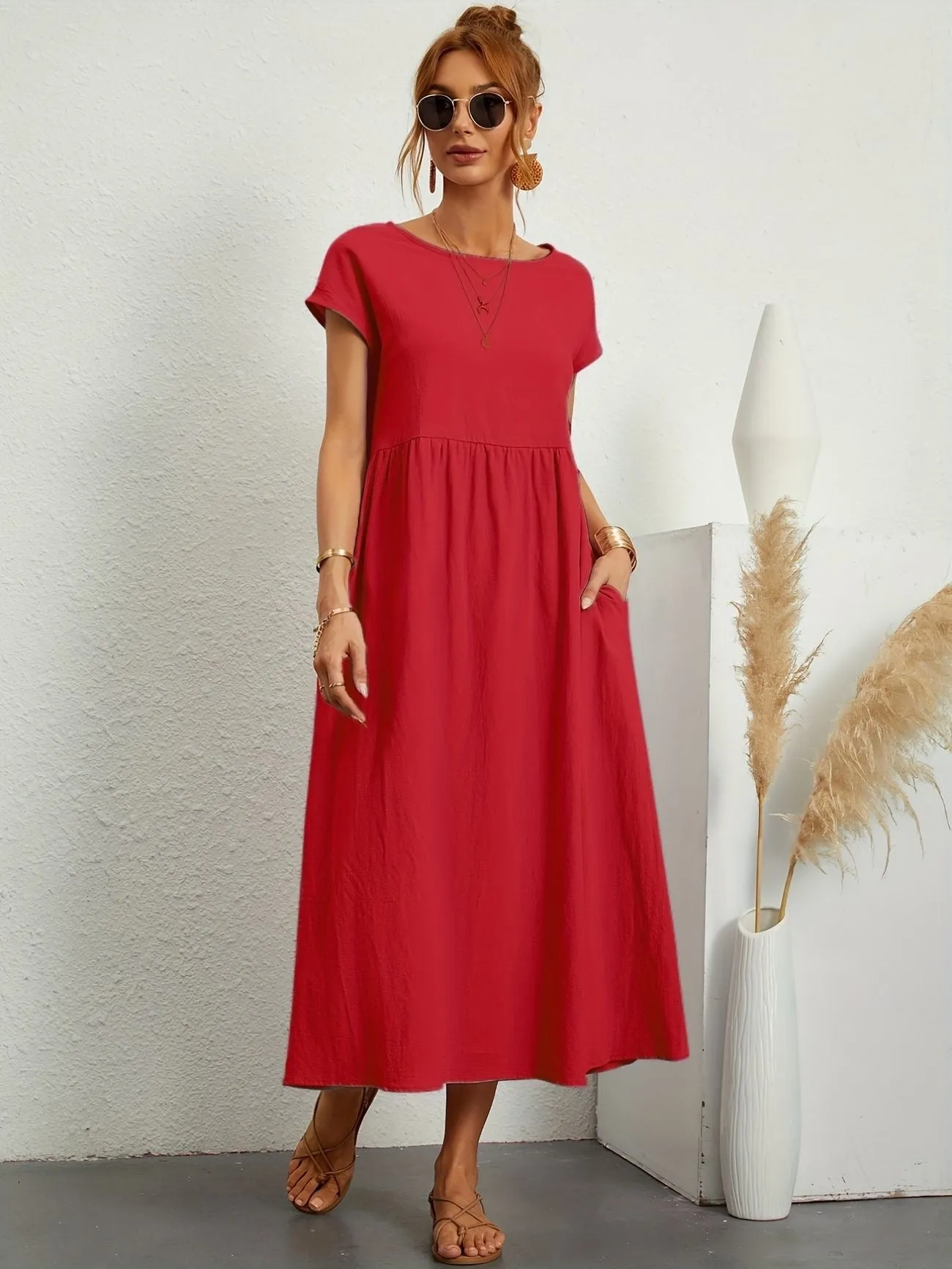 Vionelle | Stylish Dress With Pockets