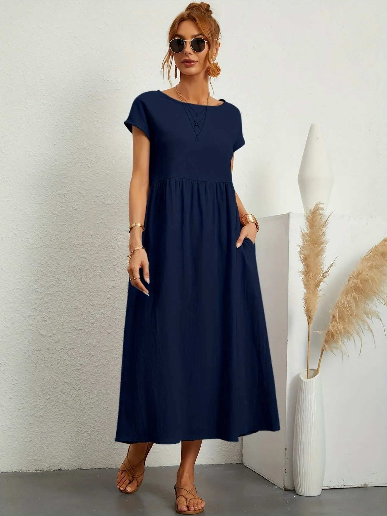 Vionelle | Stylish Dress With Pockets