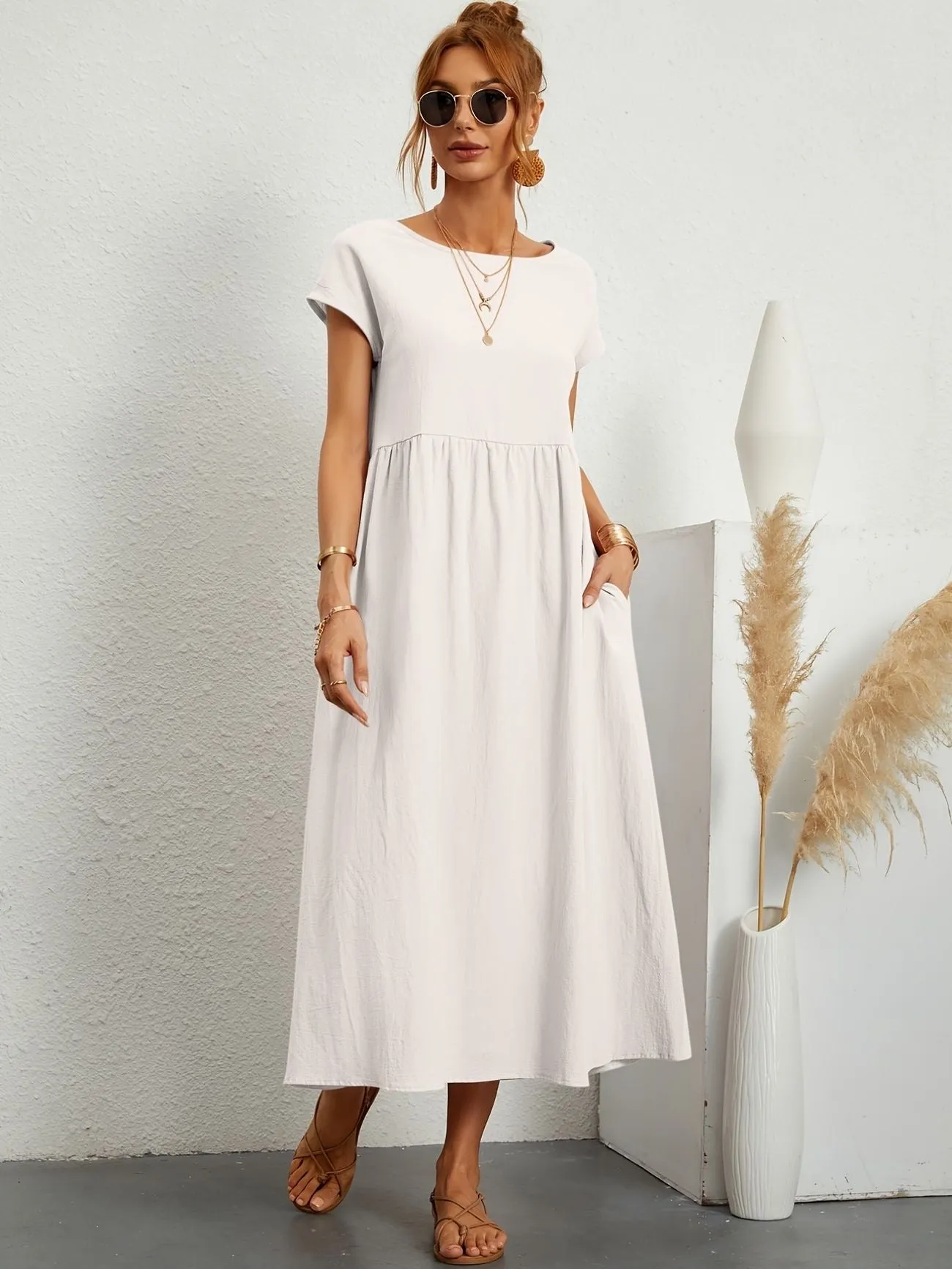 Vionelle | Stylish Dress With Pockets