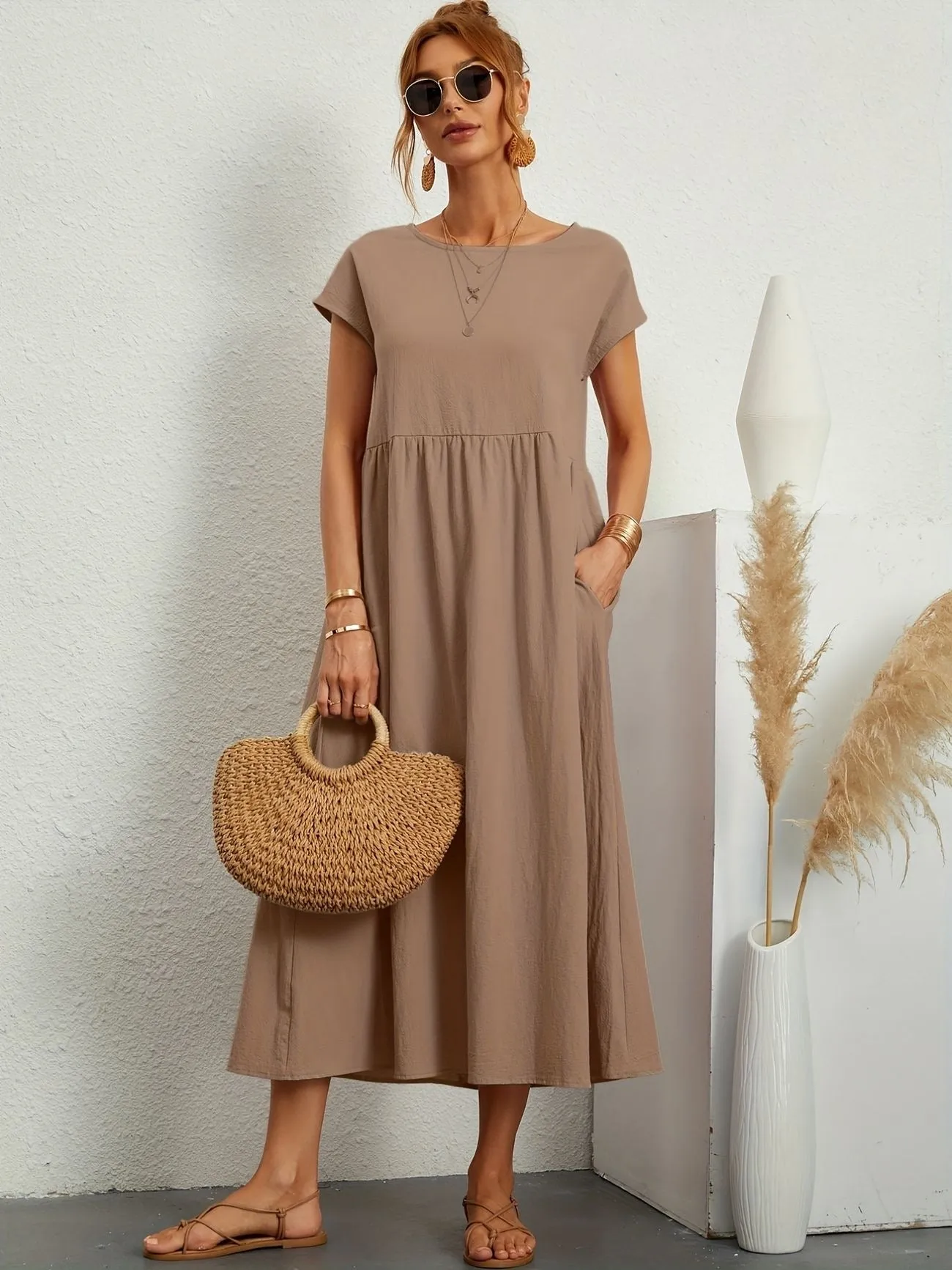 Vionelle | Stylish Dress With Pockets