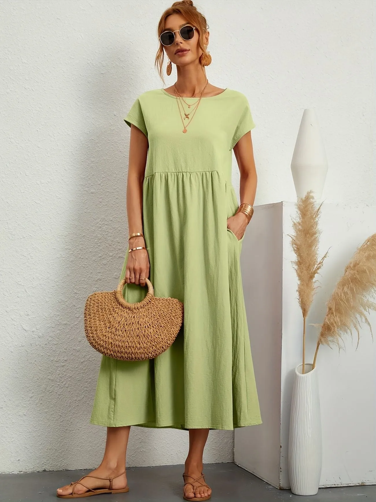 Vionelle | Stylish Dress With Pockets