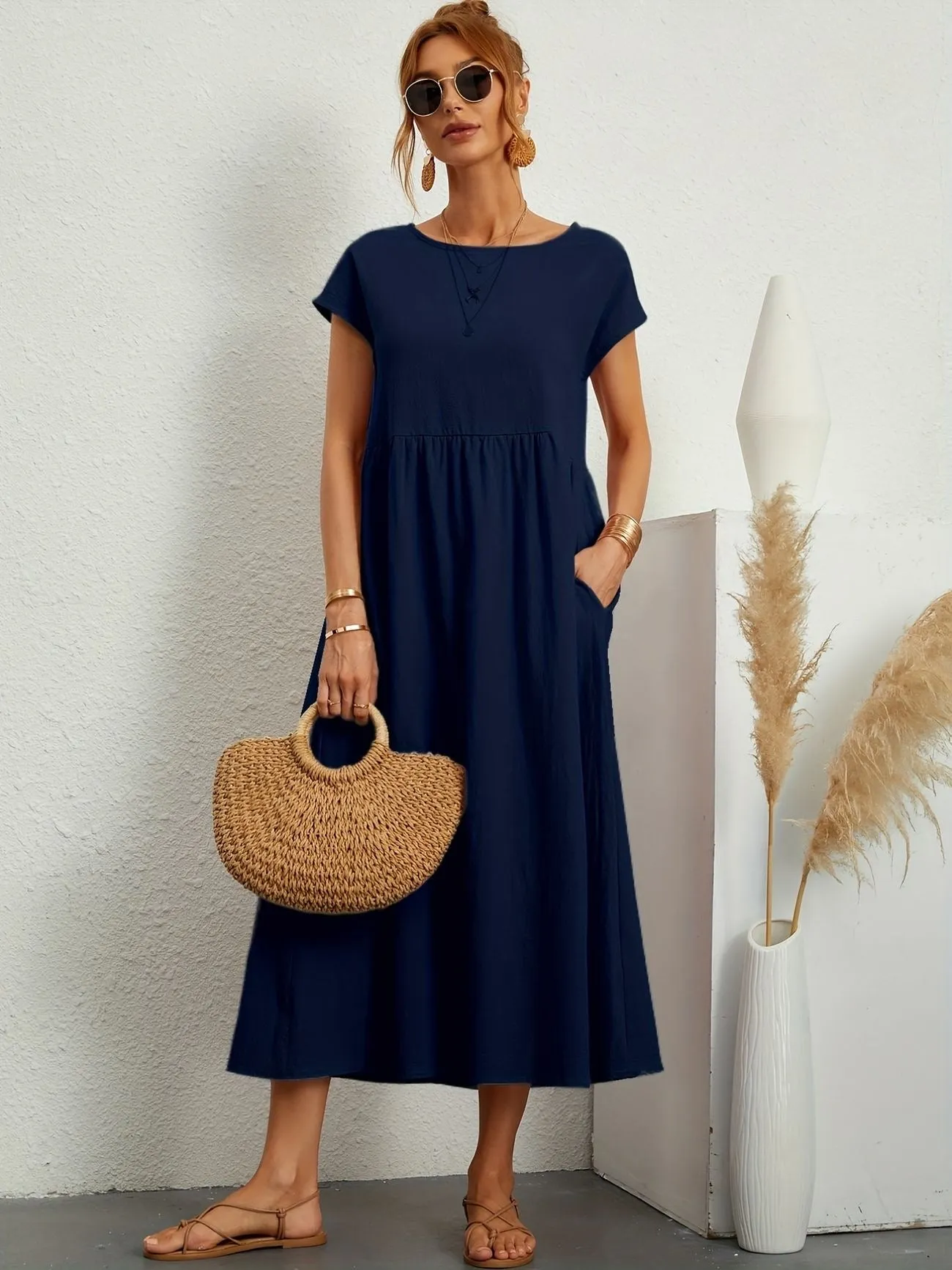 Vionelle | Stylish Dress With Pockets