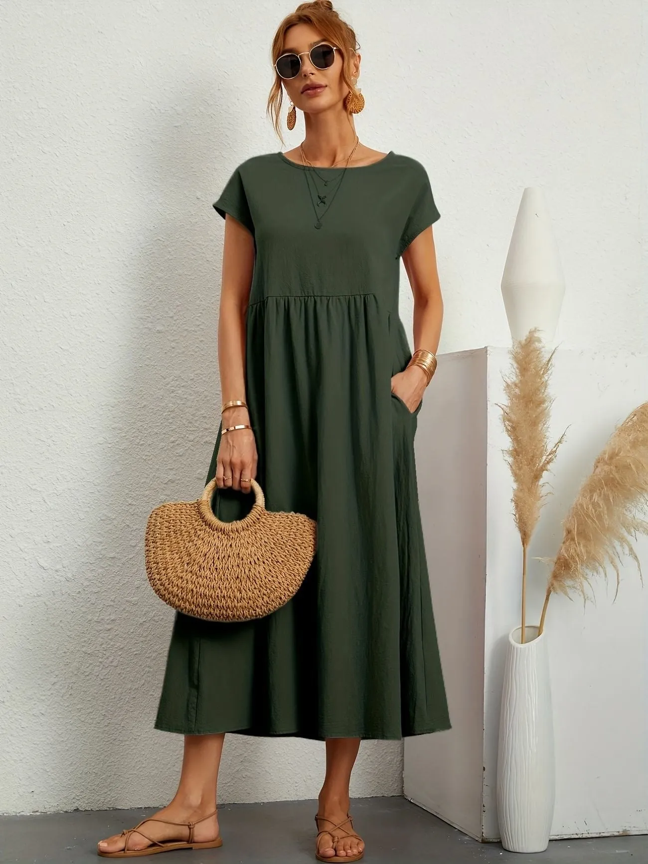 Vionelle | Stylish Dress With Pockets