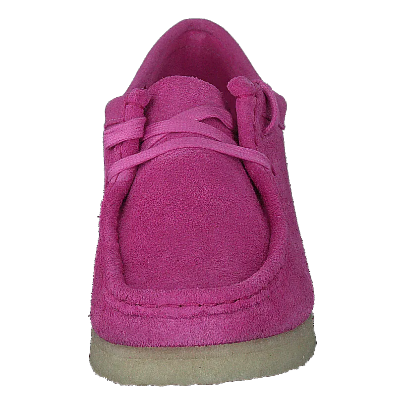 Wallabee Pink Suede