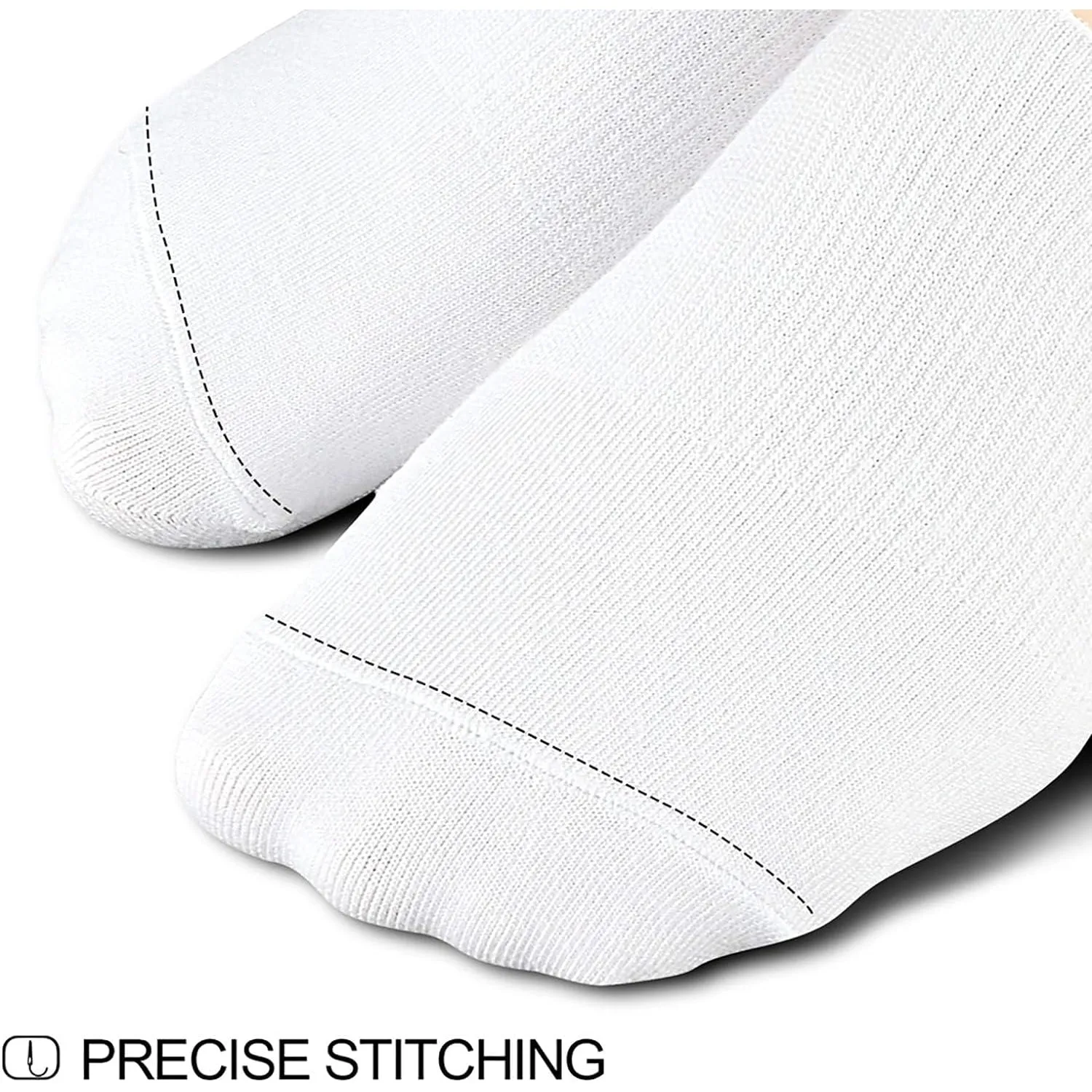 wernies No Show Socks Women Low Socks Non Slip Flat Boat Line 4/8 Pairs