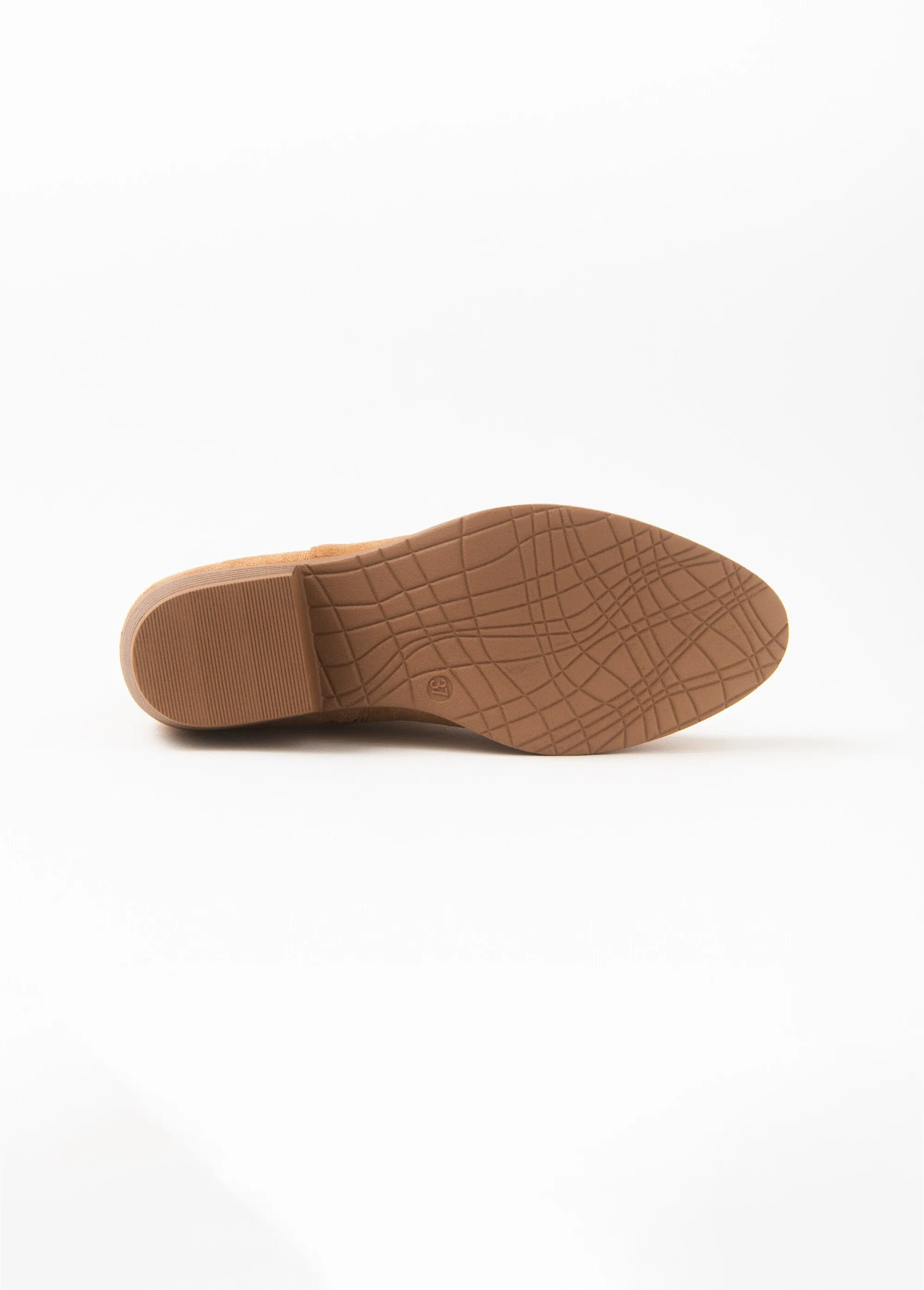 Western zipped boots in perforated material
