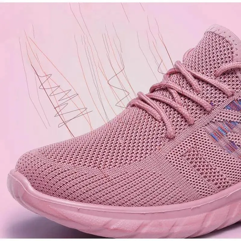 Women's Mesh Breathable Sneakers Casual Spring Elegant Soft Luxury Style Women Sneakers